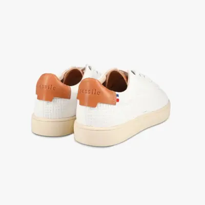 Baskets Abélia Blanc Tressé — photo 7