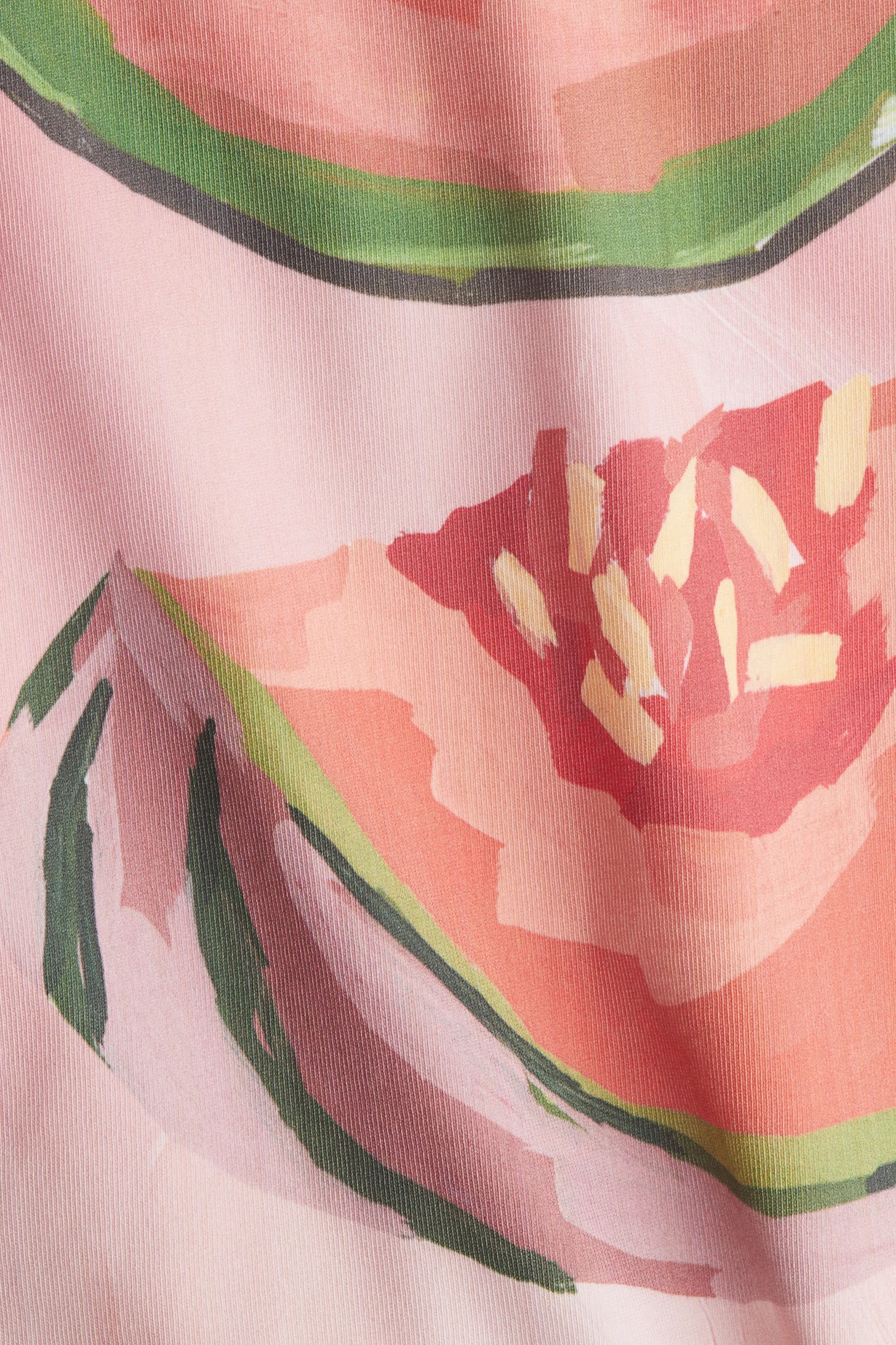 T-shirt imprimé - Blanc/Tropicale