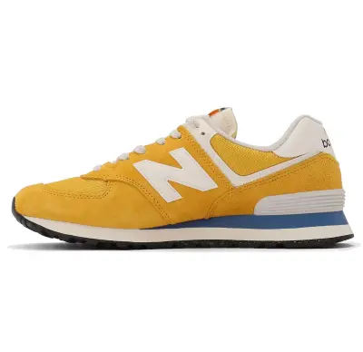 NEW BALANCE 574 Jaune — photo 2
