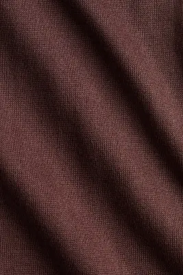 Pantalon en maille fine - Taupe foncé — photo 3