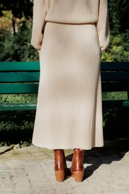 Jupe Elea - écru — photo 2