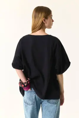 Tee-shirt Haricia Noir — photo 4