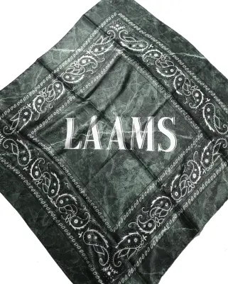 Marble Silk Bandana — photo 2