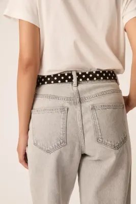Ceinture Martino Pois Ecru — photo 4