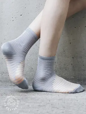 Chaussettes Shibuya (plusieurs couleurs) – Atelier St-Eustache - Gris — photo 3
