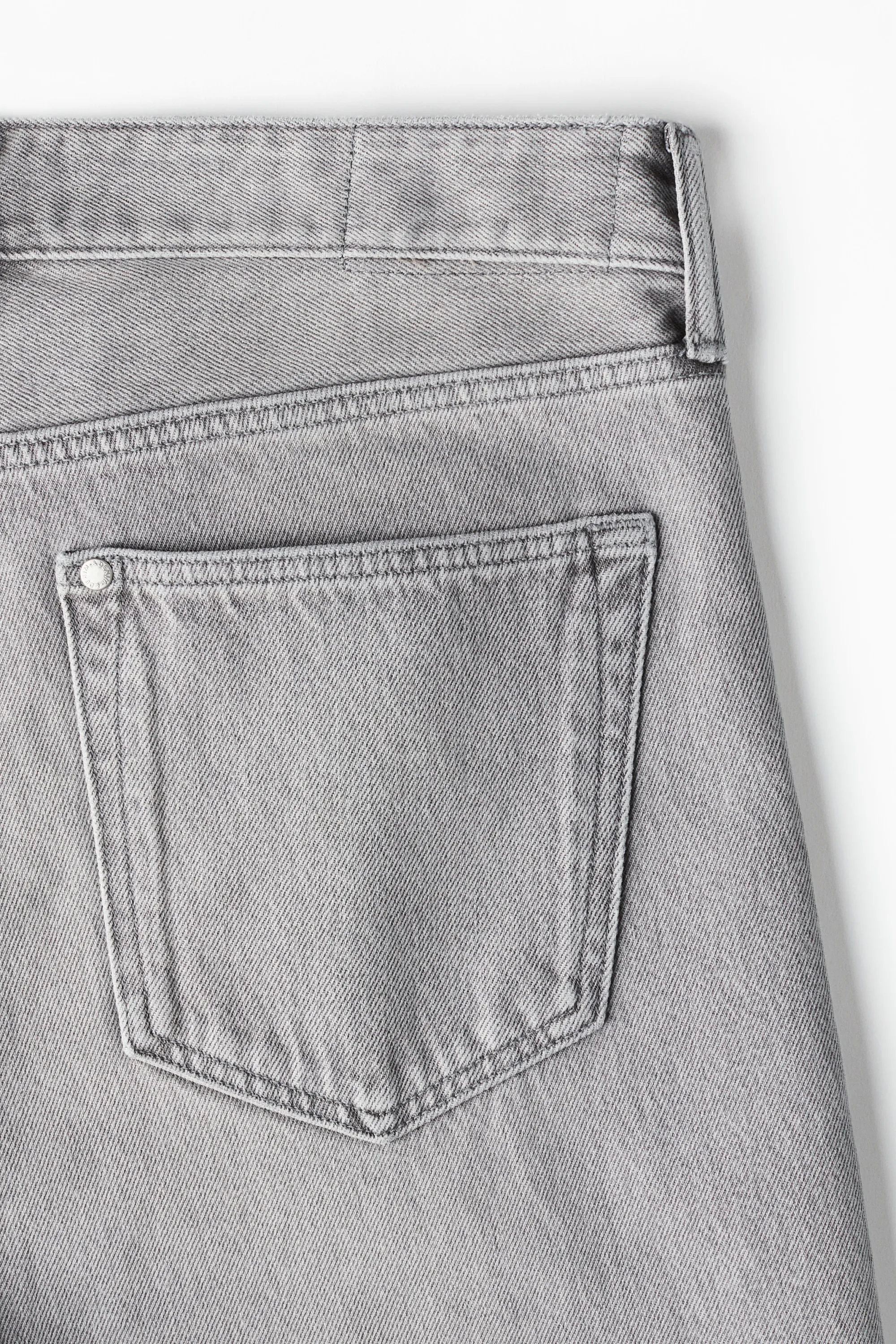 Loose Jeans - Gris denim