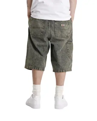Madison Denim Short Yellow Fade Indigo — photo 3