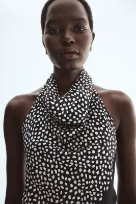 Top dos nu - Noir/pois — photo 2