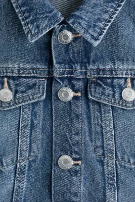 Veste en denim - Bleu denim — photo 3