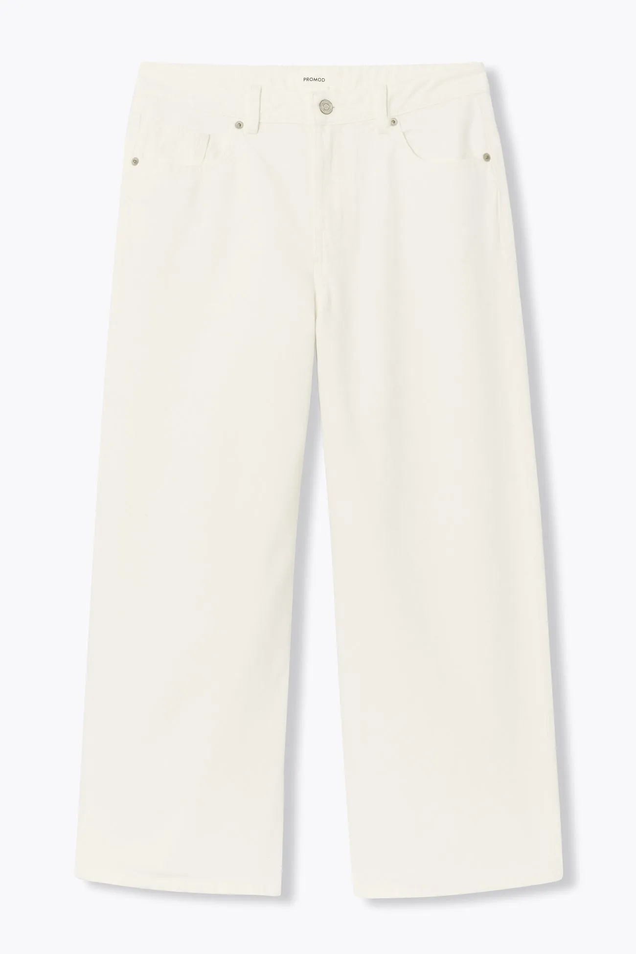 Pantalon court et large Femme