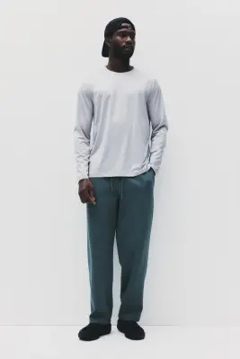 Pantalon jogger de sport Regular Fit - Bleu canard ancien — photo 2