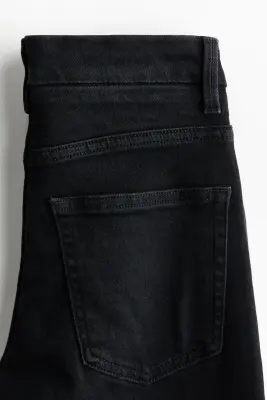 Wide High Jeans - Noir denim — photo 4
