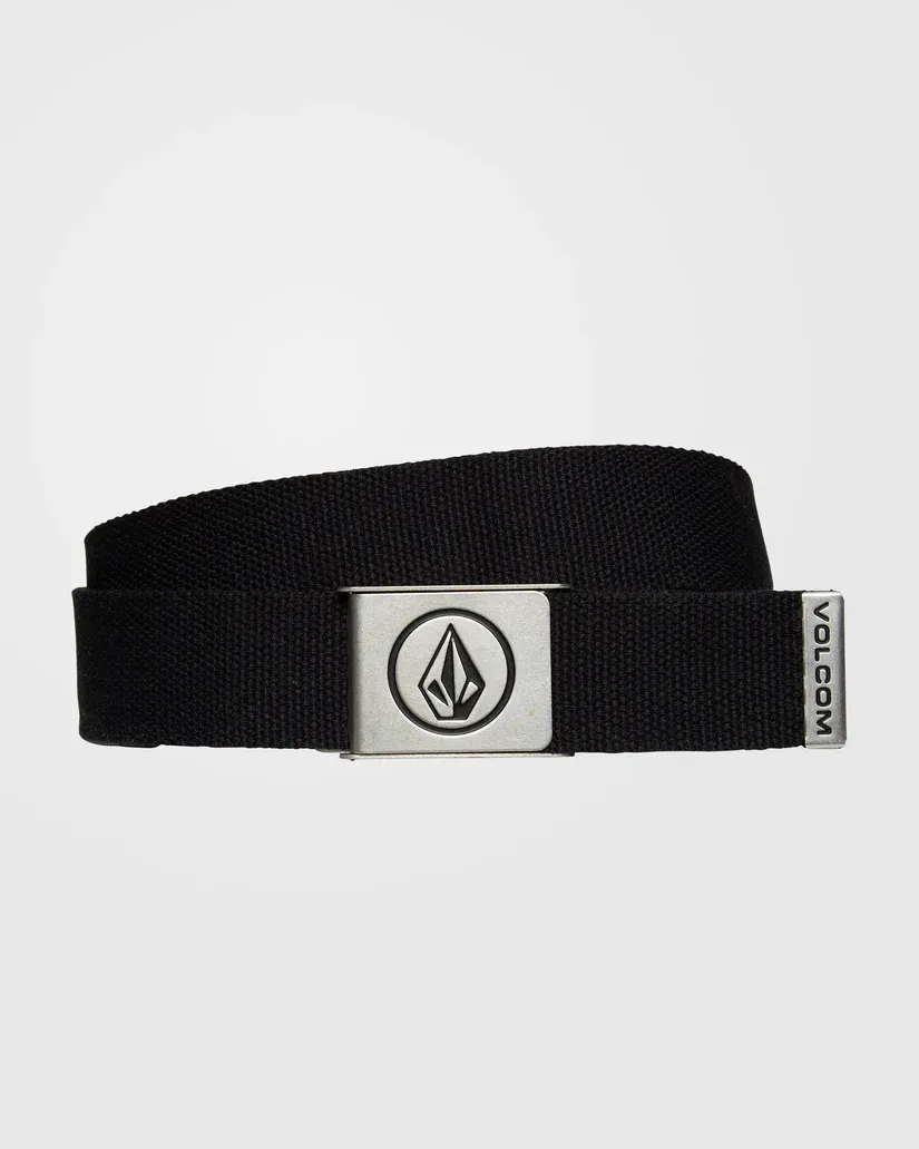 Ceinture volcom circle web belt – black