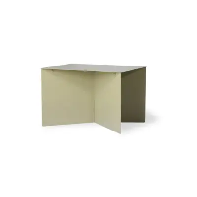 Table d'appoint rectangulaire olive — photo 1