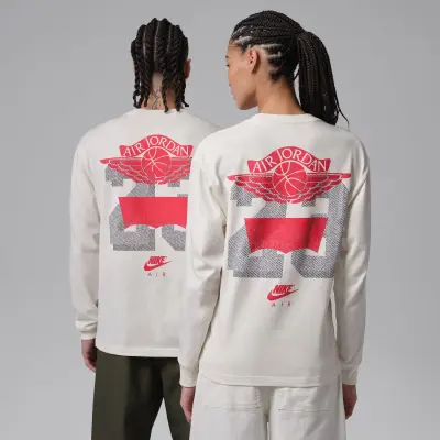 Jordan x Levi's® Long Sleeve T-Shirt Pale Ivory — photo 2