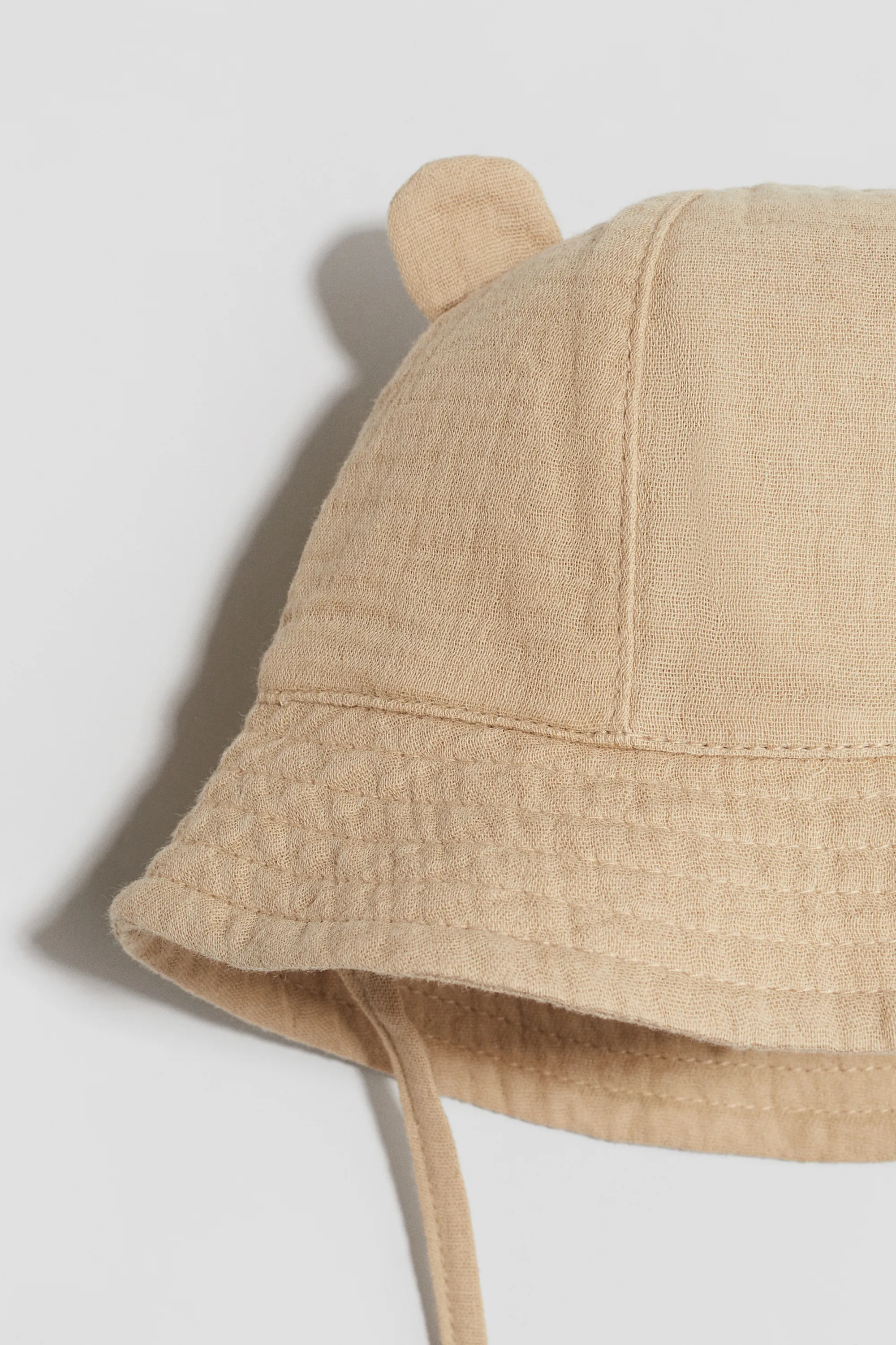 Chapeau de soleil avec oreilles - Beige