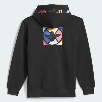 Sweatshirt adidas skateboard Gonz Zip – Black — photo 4