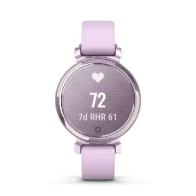 Garmin Lily 2 Metallic Lilac bracelet silicone lilas 010-02839-01 — photo 2