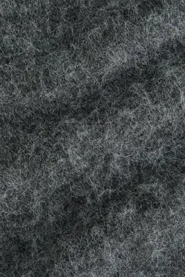 Jupe midi en maille - Gris foncé chiné — photo 3