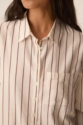 Chemise Tinette Louisiana Prune — photo 2