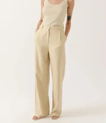 Artlove – Pantalon Hélène Beige — photo 1