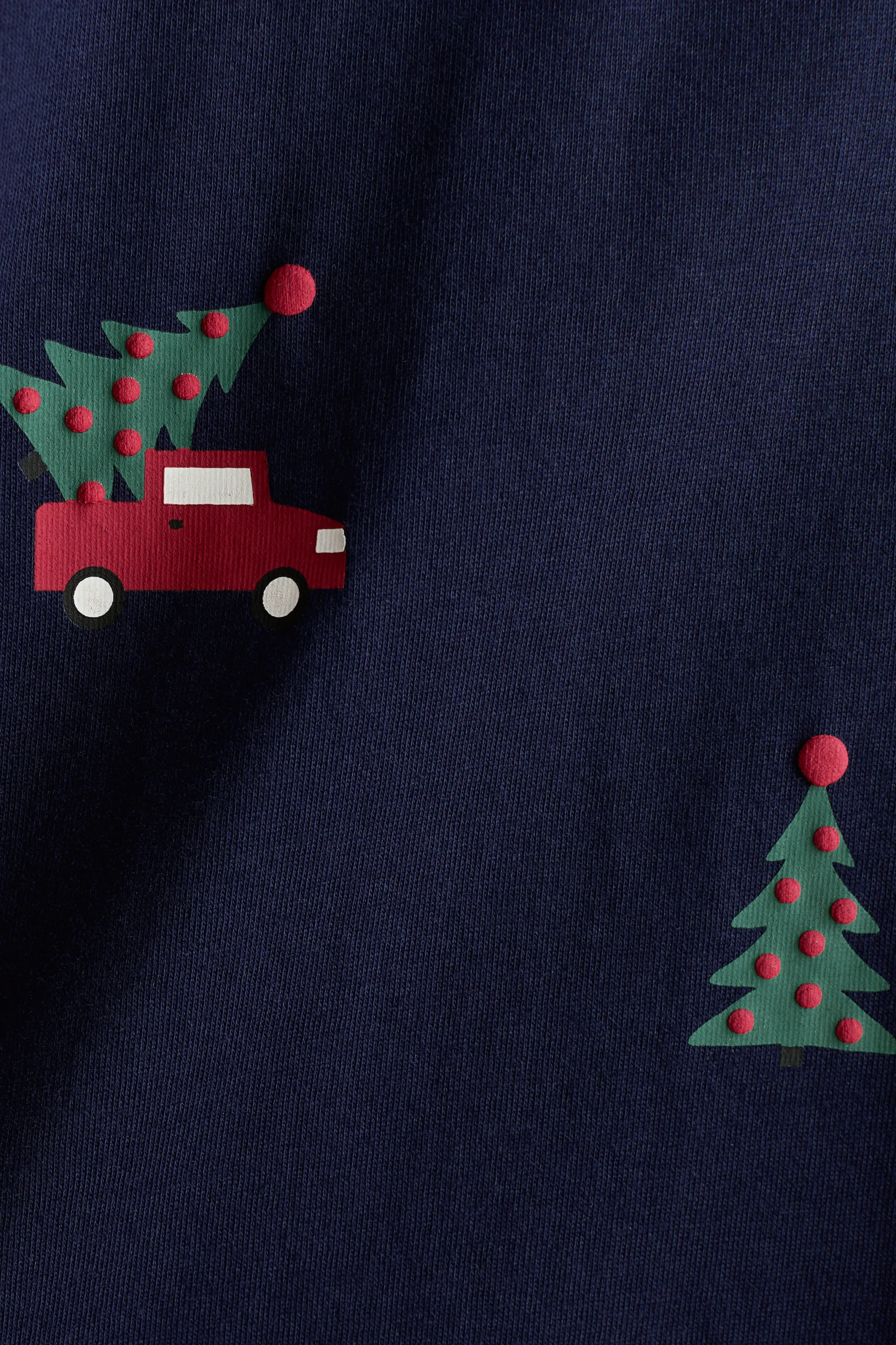 T-shirt imprimé avec manches longues - Bleu foncé/Jolly Time Together