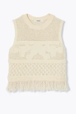 Pull-débardeur ajouré Femme — photo 1