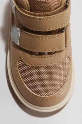Sneakers montantes imperméables - Beige foncé — photo 2