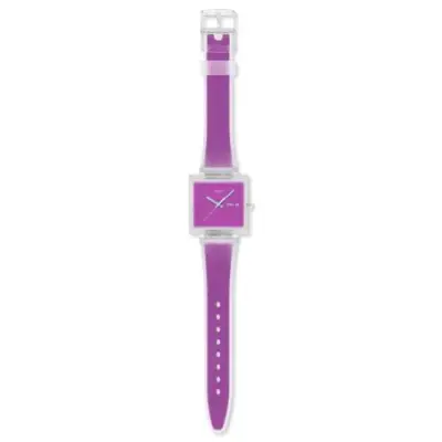 Montre Swatch SO38K705 - WHAT IF...SEE THRU MAGENTA? — photo 2