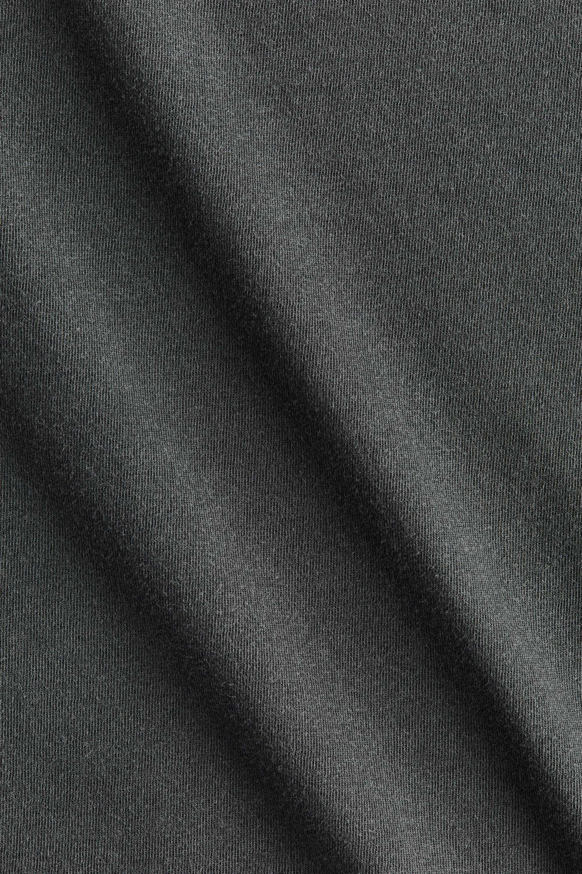 T-shirt oversize - Gris délavé foncé