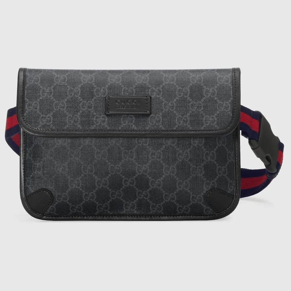 Sac ceinture gg supreme noir