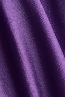 Jupe évasée en viscose mélangée - Violet — photo 3