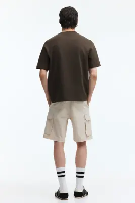 Short cargo Regular Fit - Beige clair — photo 2