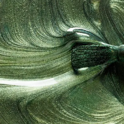 Vernis Groove - vert aux reflets lumineux - Gamme Green — photo 5