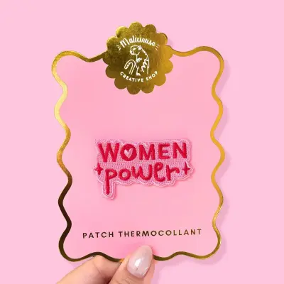 Patch thermocollant Women Power - Malicieuse — photo 3