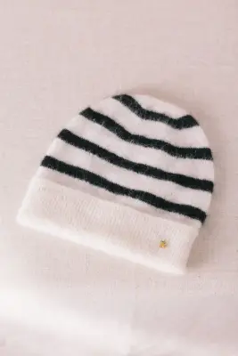bonnet alipo ecru/pavot — photo 1