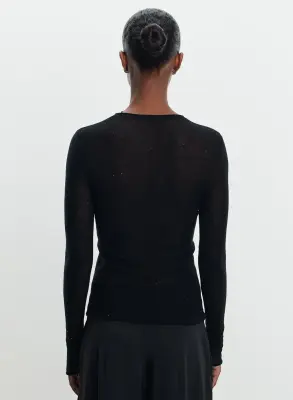 Pull en laine et sequins — photo 2