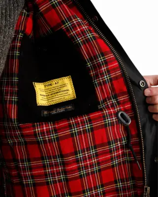 Boyer Wax Jacket Black — photo 5