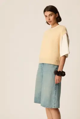 Pull Bertille Vanille — photo 5