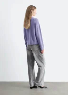 Pull en maille - Lilas — photo 4