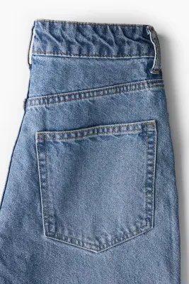 Jean orné de strass - Bleu denim clair — photo 2