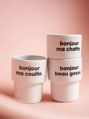 Gobelet Bonjour Beau Gosse - Félicie Aussi — photo 4