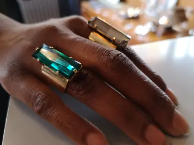 Audrey big crystal ring — photo 4
