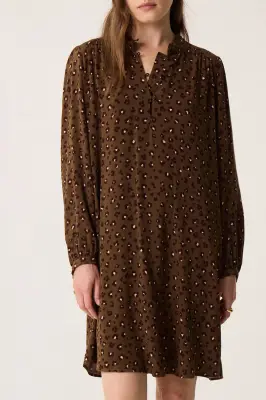 Robe Solene Leo Kaki — photo 4
