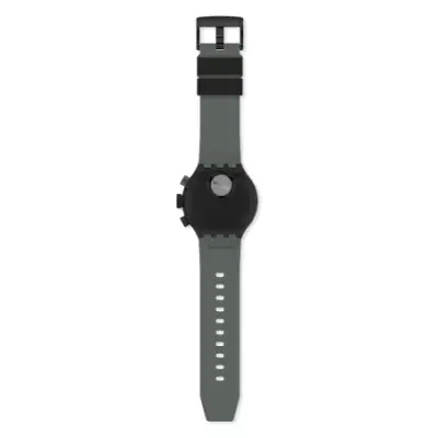 Montre Homme Swatch Big Bold Chrono SB02B400 - CHECKPOINT BLACK — photo 2