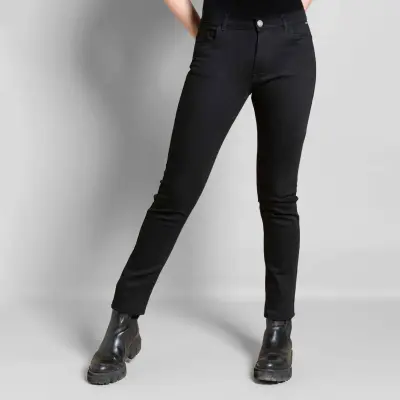 Jeans slim noir taille normale Hélène confort — photo 2