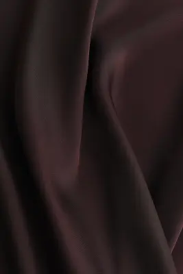 Robe sans manches en satin - Marron foncé — photo 3
