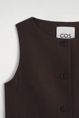 GILET DE TAILLEUR - BRUN — photo 5