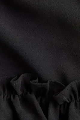 Robe maxi ruchée - Noir — photo 3