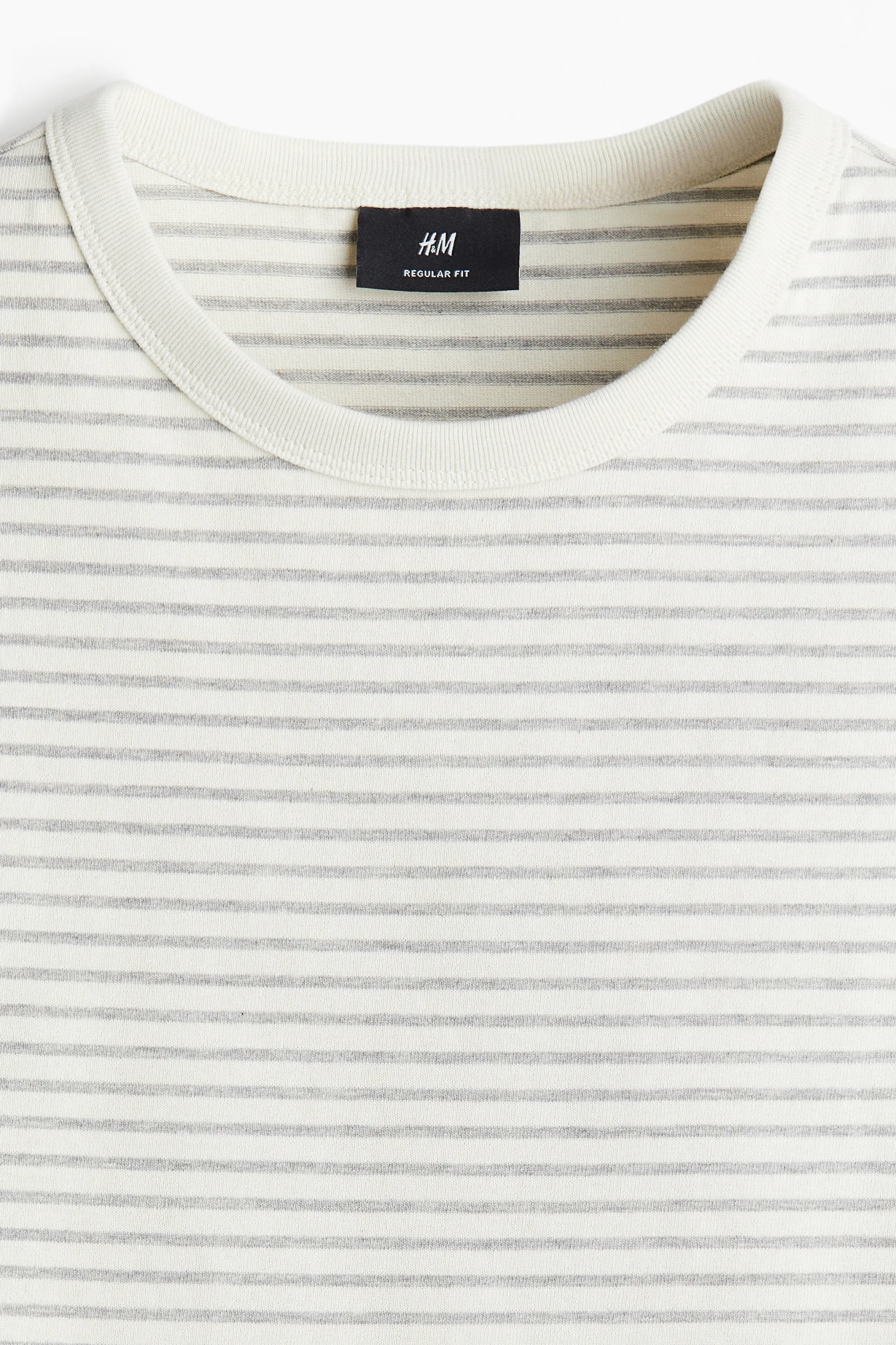T-shirt Regular Fit - Crème